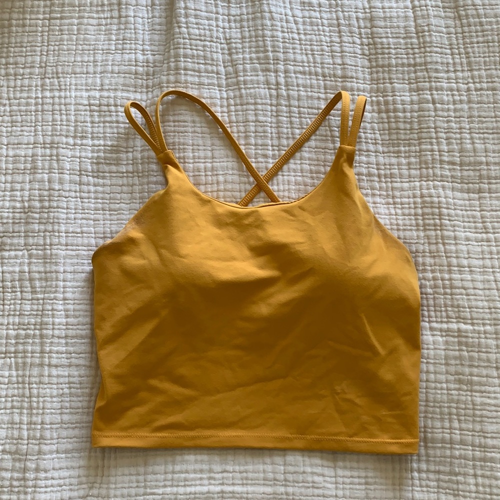 Crop workout top